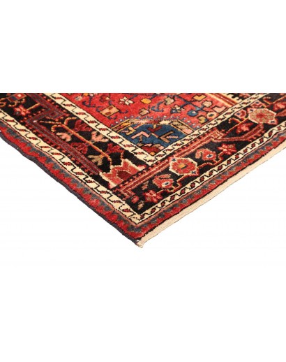 Tappeto Hamadan Persia marrone grigio 113x186
