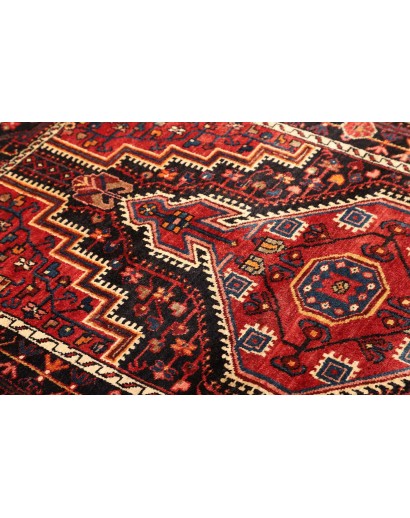 Tappeto Hamadan Persia marrone grigio 113x186