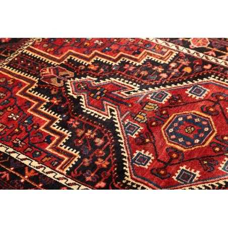Tappeto Hamadan Persia marrone grigio 113x186