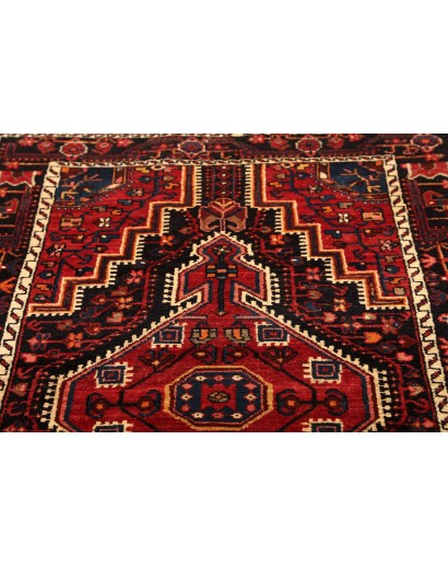 Tappeto Hamadan Persia marrone grigio 113x186