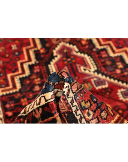 Tappeto Hamadan Persia marrone grigio 113x186