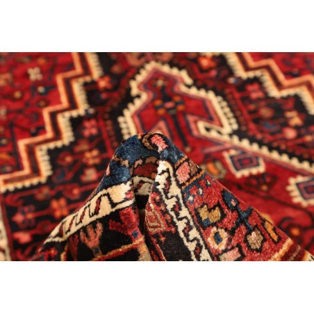 Tappeto Hamadan Persia marrone grigio 113x186