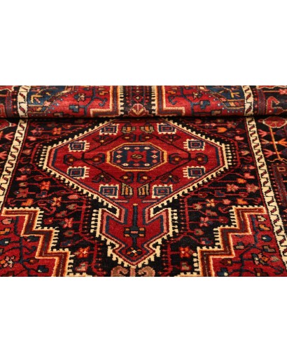 Tappeto Hamadan Persia marrone grigio 113x186