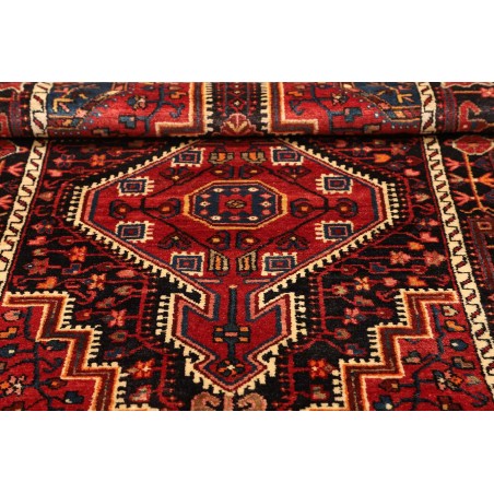 Tappeto Hamadan Persia marrone grigio 113x186