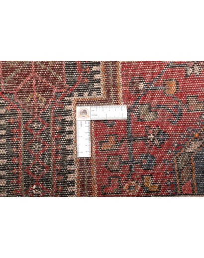 Tappeto Hamadan Persia marrone grigio 113x186