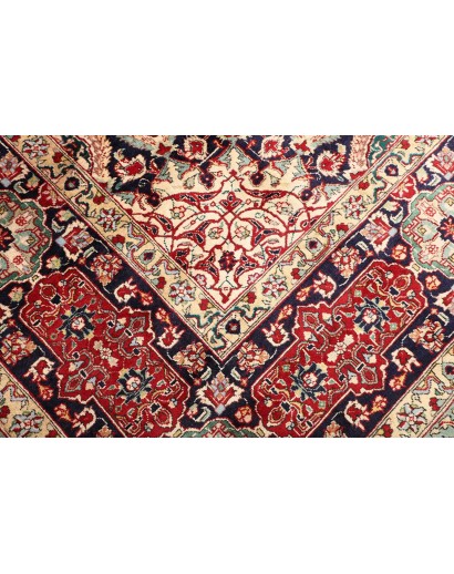 Tappeto Tabriz Persia grigio azzurro 303x400