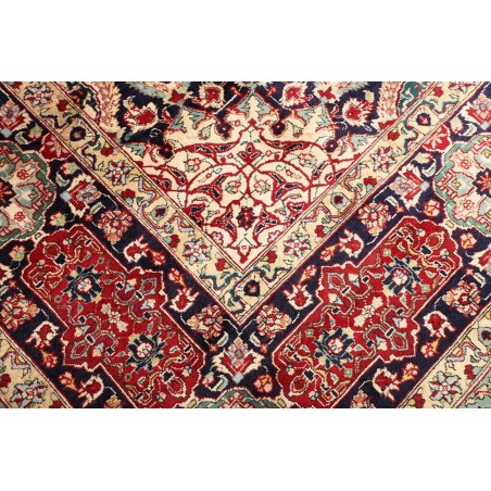 Tappeto Tabriz Persia grigio azzurro 303x400