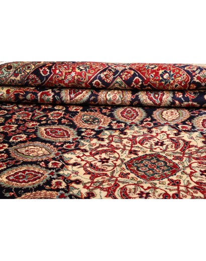 Tappeto Tabriz Persia grigio azzurro 303x400
