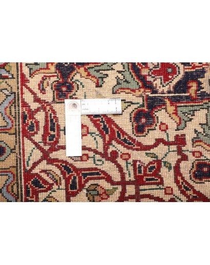 Tappeto Tabriz Persia grigio azzurro 303x400