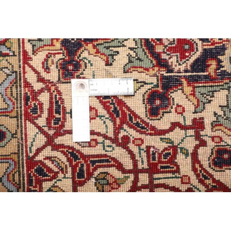 Tappeto Tabriz Persia grigio azzurro 303x400
