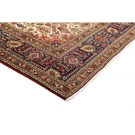 Tappeto Tabriz Persia marrone giallo 248x343