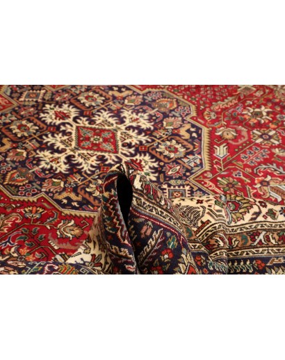 Tappeto Tabriz Persia marrone giallo 248x343