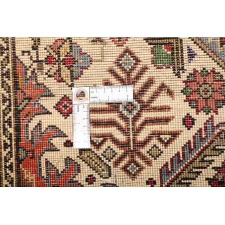 Tappeto Tabriz Persia marrone giallo 248x343