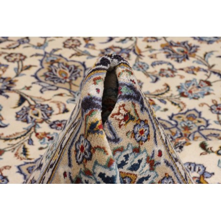 Tappeto Kashan Persia bianco grigio 257x363