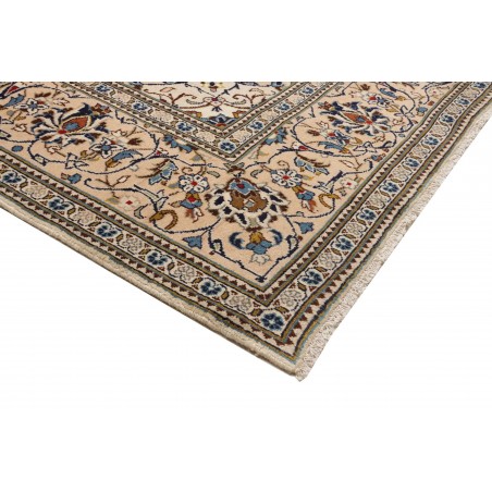 Tappeto Kashan Persia beige marrone 243x353