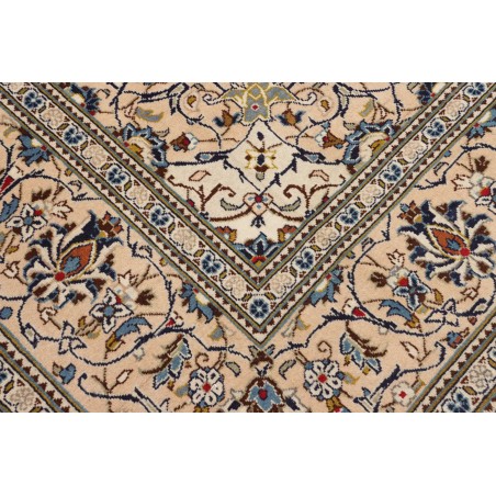 Tappeto Kashan Persia beige marrone 243x353