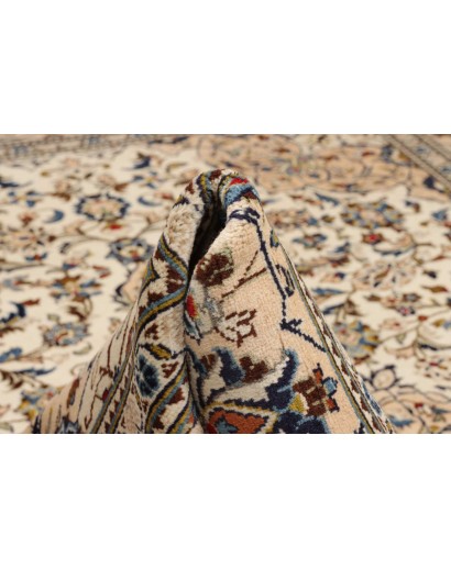 Tappeto Kashan Persia beige marrone 243x353