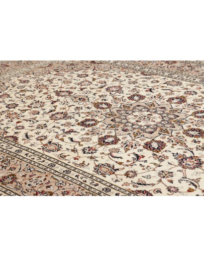 Tappeto Kashan Persia bianco 197x305