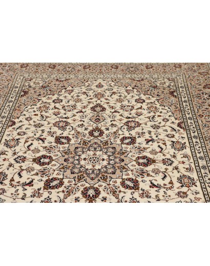 Tappeto Kashan Persia bianco 197x305