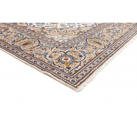 Tappeto Kashan Persia bianco marrone 200x300