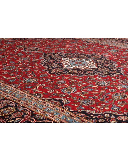 Tappeto Ardakan Persia marrone blu 293x402
