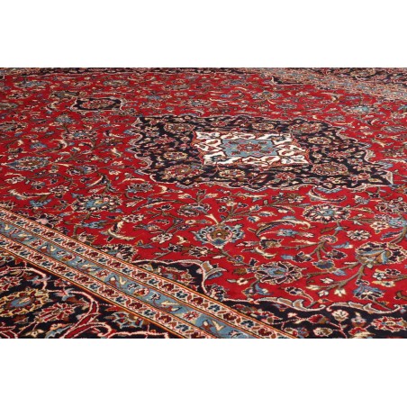 Tappeto Ardakan Persia marrone blu 293x402