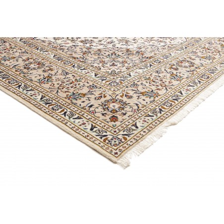 Tappeto Kashan Persia bianco marrone 246x335