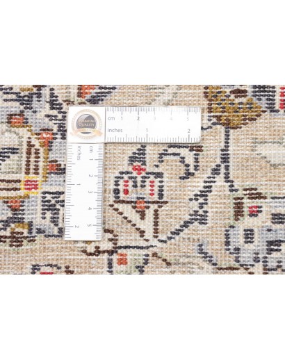 Tappeto Kashan Persia bianco marrone 246x335