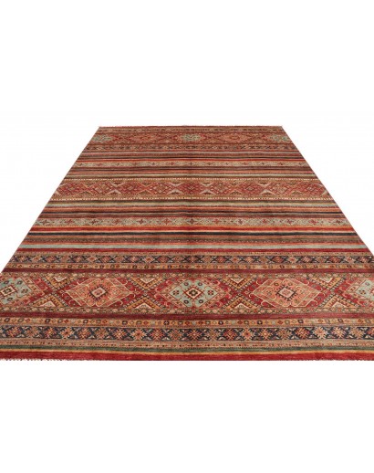 Tappeto Samarkand Pakistan rosso giallo 250x344