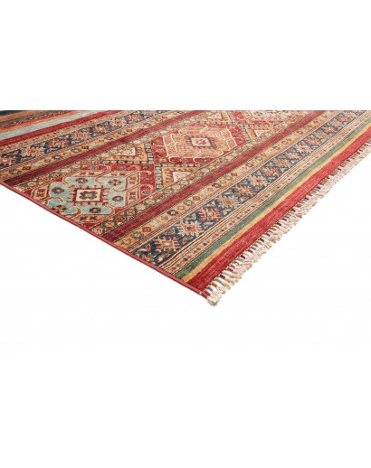 Tappeto Samarkand Pakistan rosso giallo 250x344