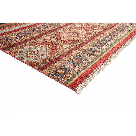 Tappeto Samarkand Pakistan rosso giallo 250x344