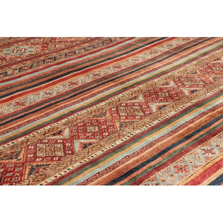 Tappeto Samarkand Pakistan rosso giallo 250x344