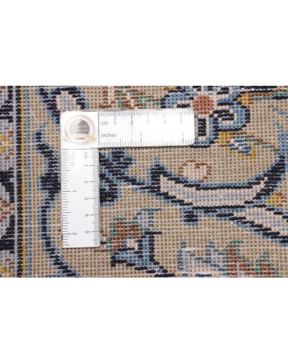 Tappeto Kashan Persia beige bianco 243x345