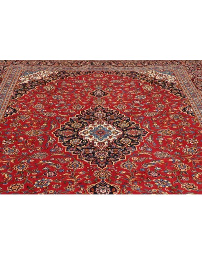 Tappeto Ardakan Persia marrone giallo 252x355