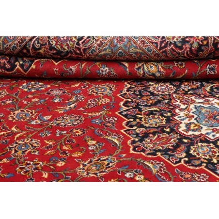 Tappeto Ardakan Persia marrone giallo 252x355