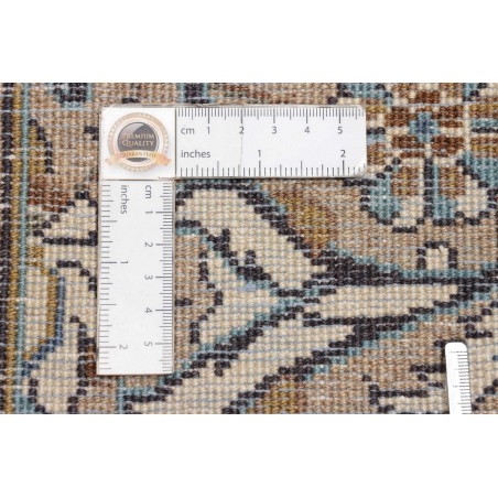 Tappeto Kashan Persia beige grigio 198x306