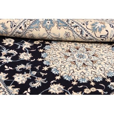 Tappeto Nain Kashmar Persia grigio 172x250