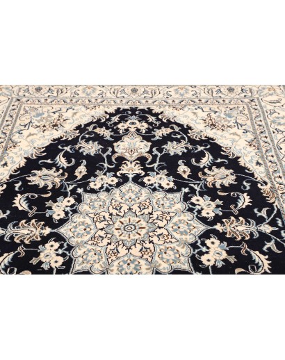 Tappeto Nain Kashmar Persia grigio 168x255