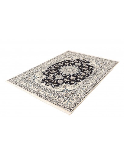 Tappeto Nain Kashmar Persia grigio 148x202
