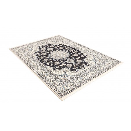 Tappeto Nain Kashmar Persia grigio 148x202