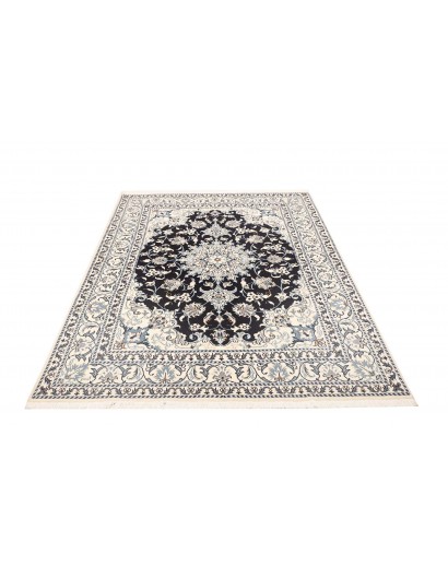 Tappeto Nain Kashmar Persia grigio 148x202