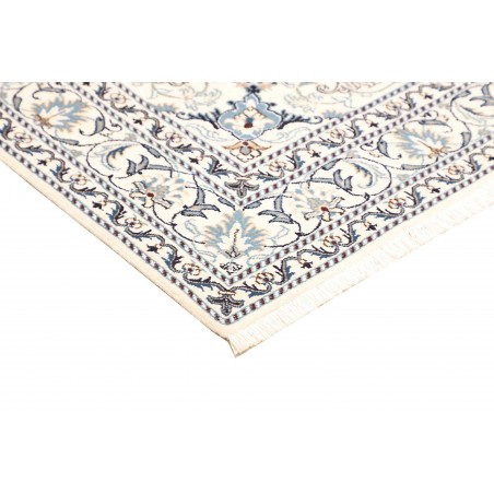 Tappeto Nain Kashmar Persia grigio 148x202