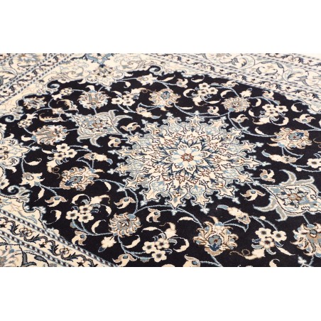 Tappeto Nain Kashmar Persia grigio 148x202