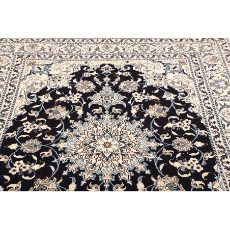 Tappeto Nain Kashmar Persia grigio 148x202