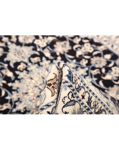 Tappeto Nain Kashmar Persia grigio 148x202