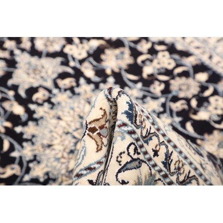 Tappeto Nain Kashmar Persia grigio 148x202