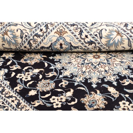 Tappeto Nain Kashmar Persia grigio 148x202