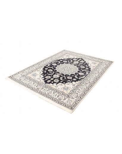 Tappeto Nain Kashmar Persia grigio 148x193