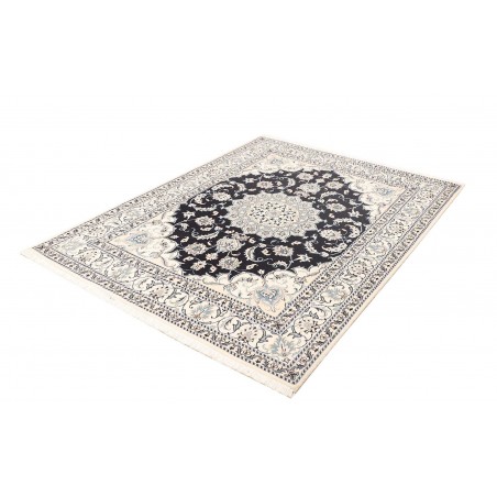 Tappeto Nain Kashmar Persia grigio 148x193