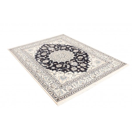 Tappeto Nain Kashmar Persia grigio 148x193